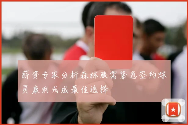 薪资专家分析森林狼需紧急签约球员康利或成最佳选择